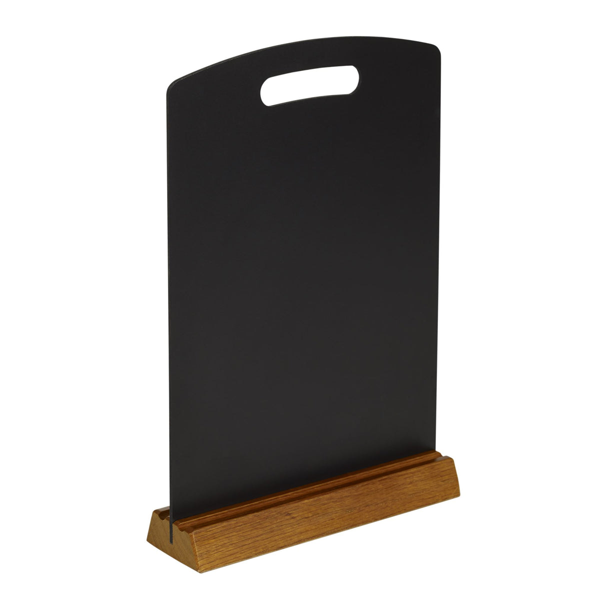 Quartet A5 Chalk Board Menu showcasing daily specials with a double-sided smooth surface and detachable oak tray.