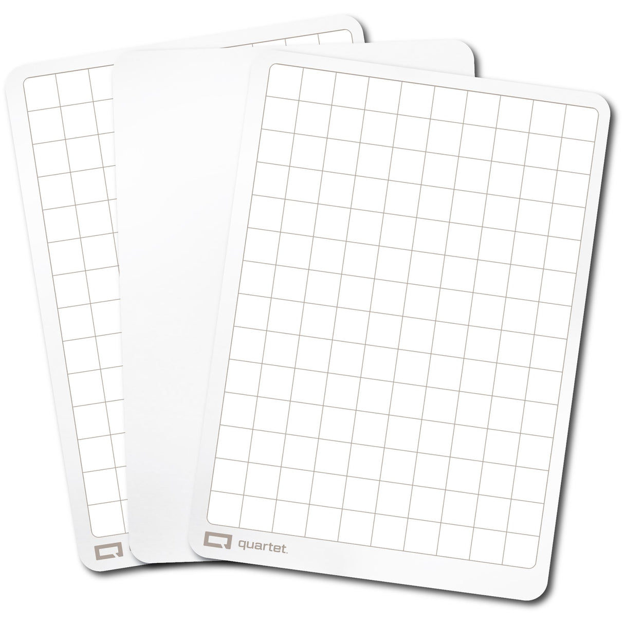 Lightweight and dual-sided A4 grid boards for versatile classroom activities, including note-taking and brainstorming.