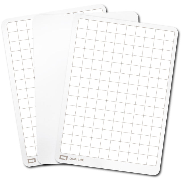 Lightweight and dual-sided A4 grid boards for versatile classroom activities, including note-taking and brainstorming.