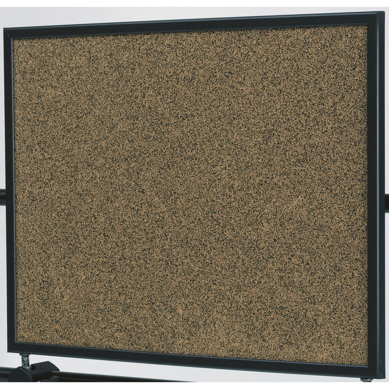 Quartet Black Frame Coloured Cork Board 900x600mm
