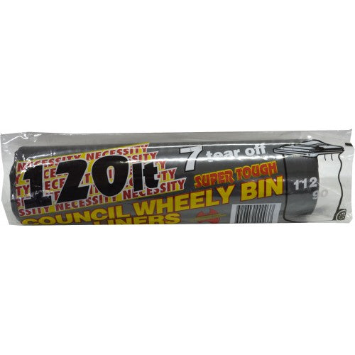 Garbage Bags 120l Necessity  Roll Of 7