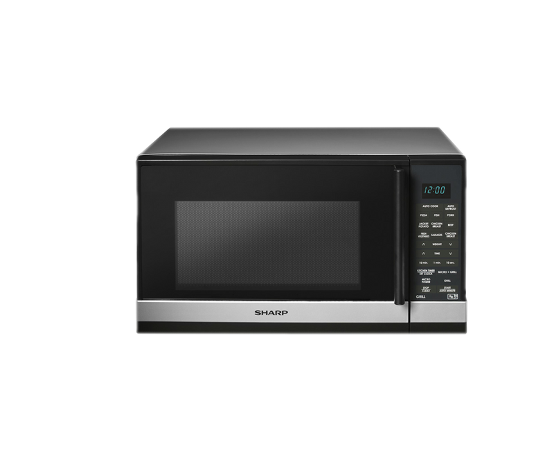 Microwave Sharp - 800W Compact Silver 20L