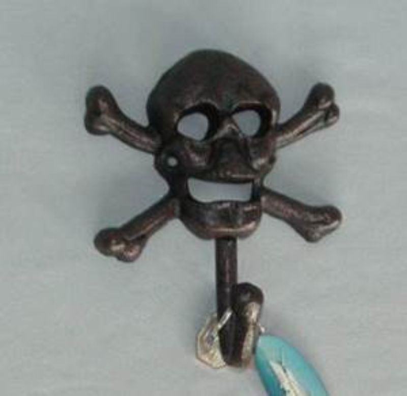 Skull Key Hook