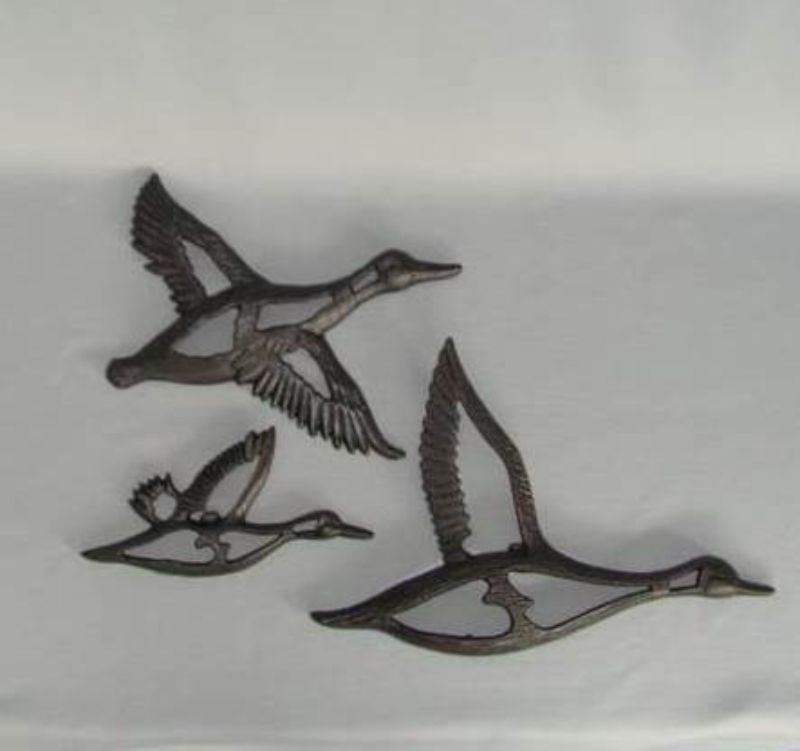 Ornament - Set Of 3 Duck Deco (23/28/35cm)