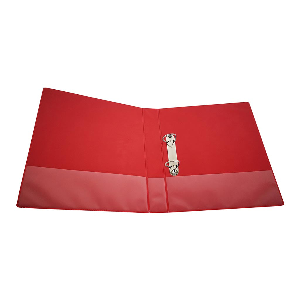 OSC Insert Binder A4 2D 38mm Red