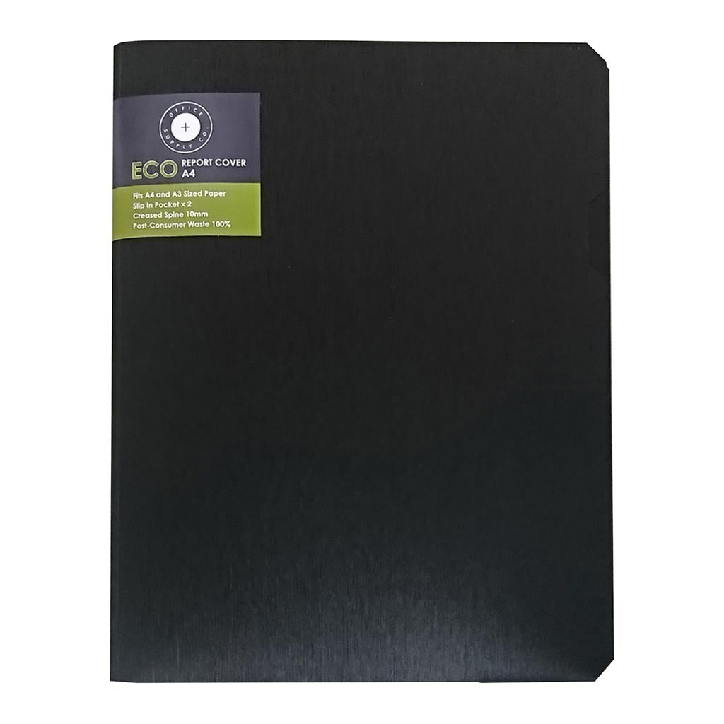 OSC Eco Report Cover A4 Black