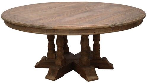 Large Old Pine dining table, 182cm, showcasing earthy tones and a robust design for a stylish dining centerpiece.