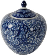 Elegant Ginger Jar by Rembrandt, featuring a unique design and versatile storage for keys or jewelry, perfect for home decor.