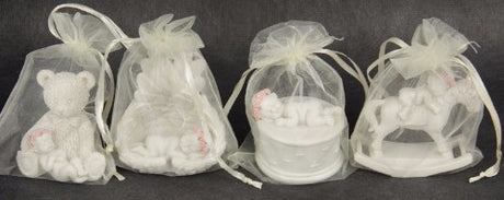 Set of 16 charming baby cherub decorations, crafted from durable resin, perfect for home decor and gifts.