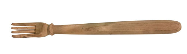 Natural Acacia back scratcher, 44cm long, elegantly polished for comfort and relief from hard-to-reach itches.