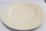 Natural 21cm Rockingham Luncheon Plate, elegant design, microwave & dishwasher safe, perfect for any dining occasion.