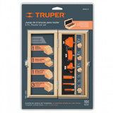 Router Bit Set - Truper (6pce)