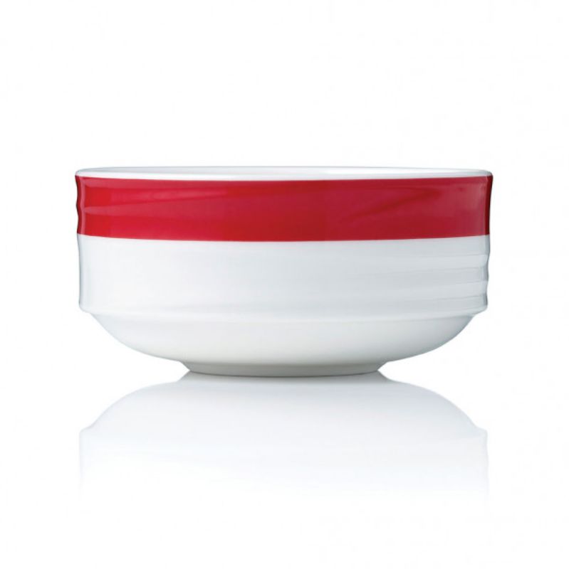 Royal Porcelain Max Rnate Bowl Set of 12, stylish and durable porcelain bowls with 270ml capacity, ideal for soups and desserts.