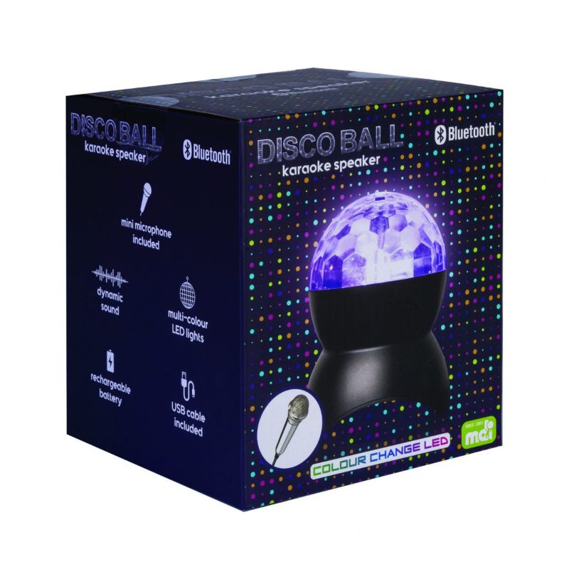 Karaoke Speaker - Disco Ball (13.2cm)
