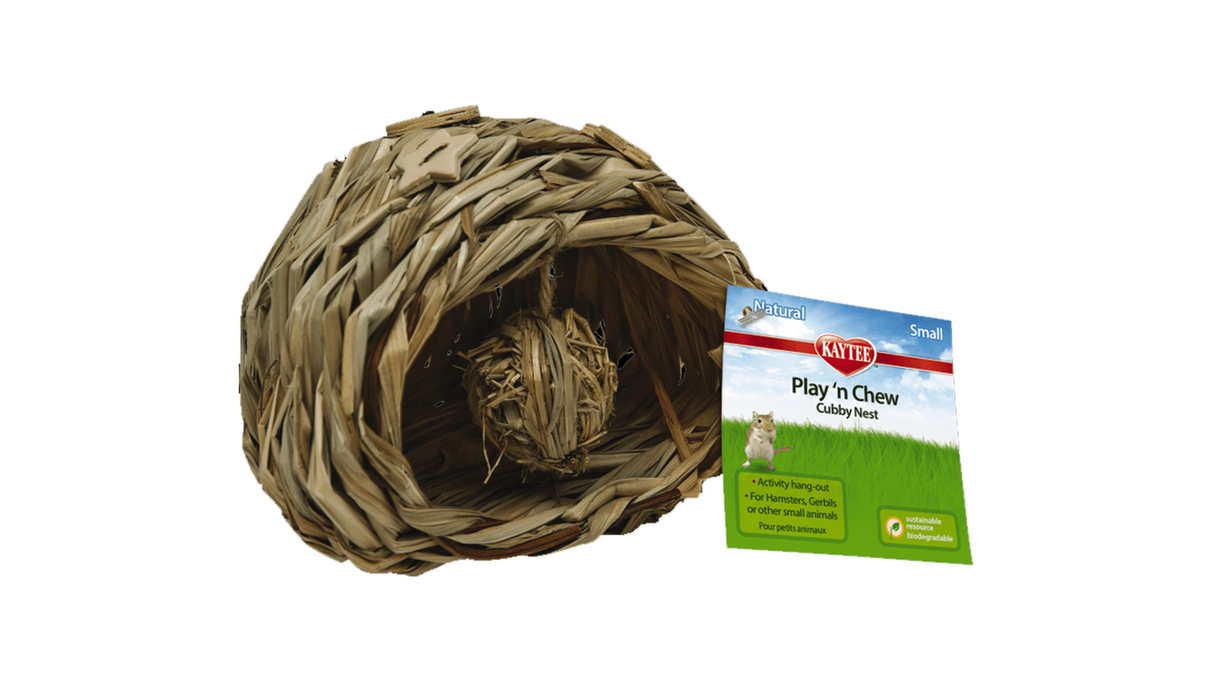 Small Animal - KT Nat Play-n-Chew Cubby Nest