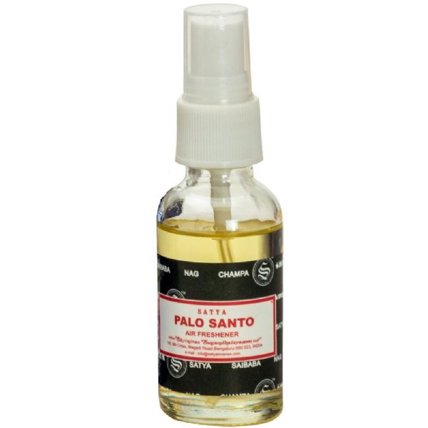 A 30ml room spray featuring sweet Palo Santo aroma, promoting relaxation, creativity, and serving as a natural mosquito repellent.