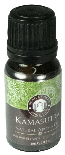 Grade A Aromatherapy Oil - Kamasutra 10ml, designed for relaxation and intimacy, ideal for diffusers and massages.