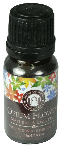 Grade A 10ml Opium Flower aromatherapy oil for relaxation, meditation, and enhancing ambiance with exquisite, soothing fragrance.