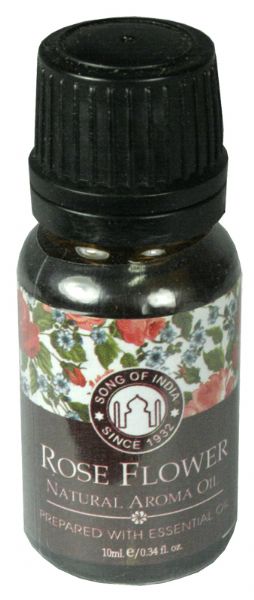 Grade A rose aromatherapy oil in a 10ml bottle, promoting relaxation and enhancing self-care with its delightful scent.