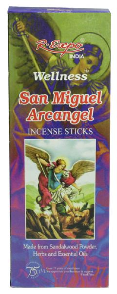 Wellness Incense San Miguel 20g: Hand-rolled sandalwood incense sticks for relaxation, meditation, and a serene atmosphere.