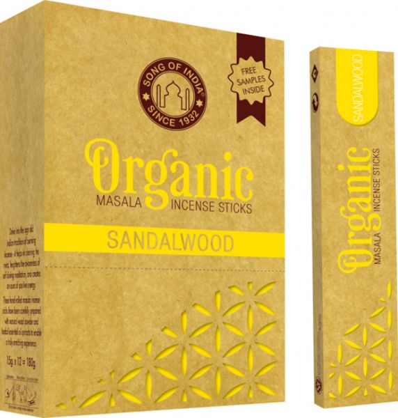 Organic Masala Insence Sticks Sandalwood