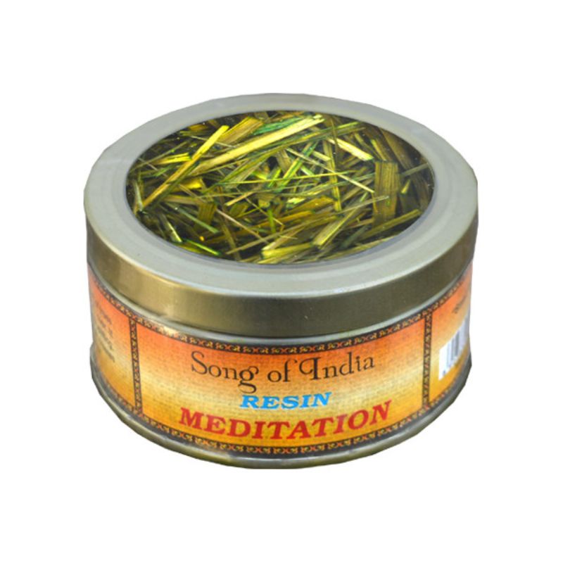 Aromatic 10gm natural resin made from lemongrass, ideal for enhancing meditation and creating a tranquil atmosphere.