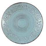 Rustic Fare Duck Egg side plate, 20cm, featuring a vintage robin's egg blue finish, perfect for dining and decor.