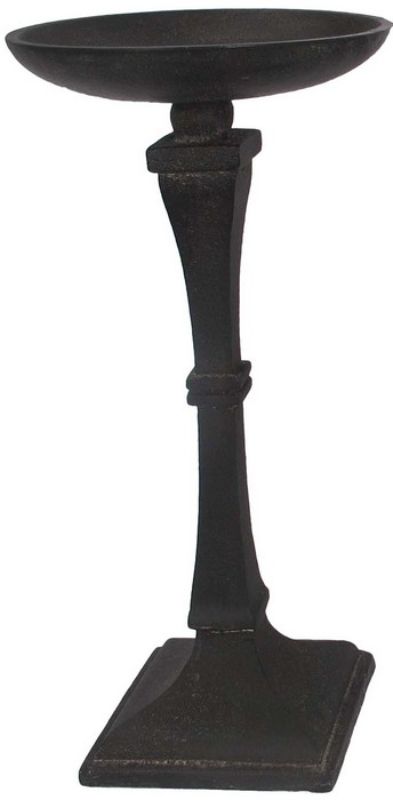 Matte black 34cm Ravello Candle Holder in unique design, perfect for showcasing pillar candles and enhancing decor.