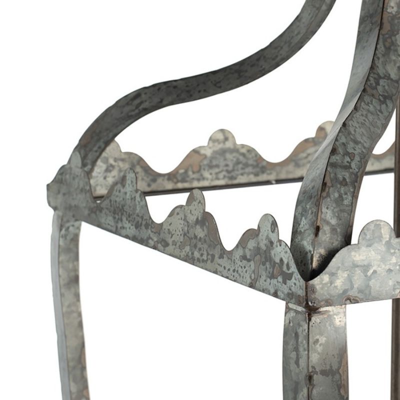 Vintage 73cm chandelier made of durable iron with a rustic finish, perfect for elegant home lighting.