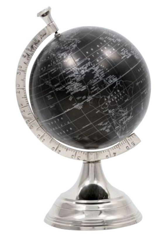 Ornamental Globe (Style 8) with intricate detailing, perfect for decor, measuring 20x20x36.5 cm, adds sophistication to any space.