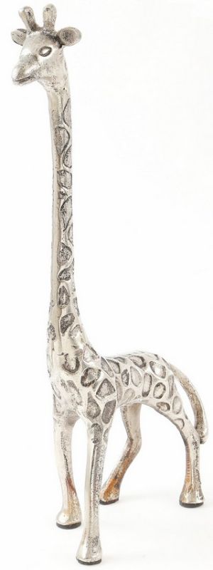 Ornament - Aluminium Giraffe (39.5cm)