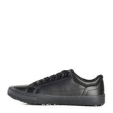 Lace Up Sneaker - Bata Raven Black (Size UK 6)