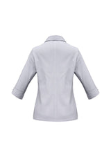 Ladies Ambassador 3/4 Sleeve Shirt in Silver Grey, Size 18, featuring stylish design, easy care fabric, and flattering fit.