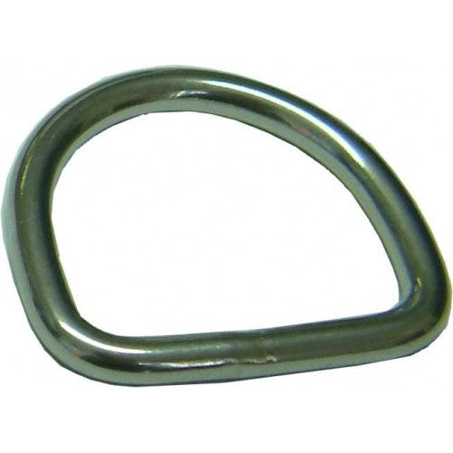 Stainless steel D ring (5mm x 35mm) for crafting and DIY, corrosion-resistant, durable, and stylish accessory.