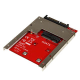 mSATA SSD to 2.5in SATA Adapter Converter enhancing data speeds up to 6 Gbps for improved system performance.