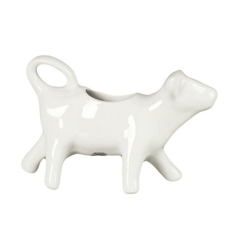 Set of 4 charming 100ml creamers featuring a whimsical cow design, perfect for serving cream or sauces in style.