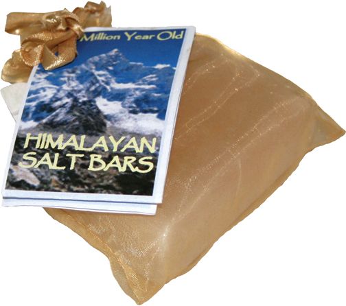 Himalayan Salt Deodorant Bar, eco-friendly, chemical-free, antibacterial, suitable for sensitive skin, 10x5 cm.