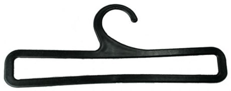 Elegant scarf hook for organizing and displaying scarves, measuring 195mm x 75mm, prevents tangling and wrinkling.