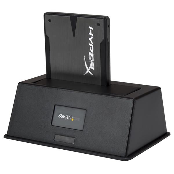 USB 3.0 SATA III Docking Station for 2.5"/3.5" SSDs/HDDs, featuring UASP for 70% faster data transfer and compatibility with multiple OS.