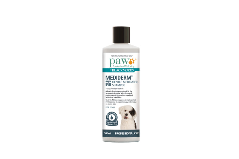 Dog Shampoo - PAW MediDerm Shampoo 500mL