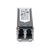 MSA Compliant Gigabit Fiber SFP Transceiver Module with LC connector, 1000Base-SX, 550 m range for reliable network upgrades.