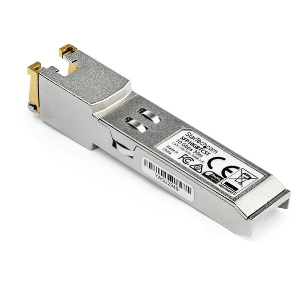 Cisco Compatible Copper 10GBASE-T SFP+ Module with RJ45 connector, offering 10Gbps speed and 30m reach for seamless network upgrades.