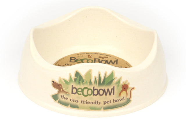 Eco-friendly Beco Bowl 26cm for dogs, 1.5L capacity, designed for sustainability with a non-slip base and vibrant natural colors.