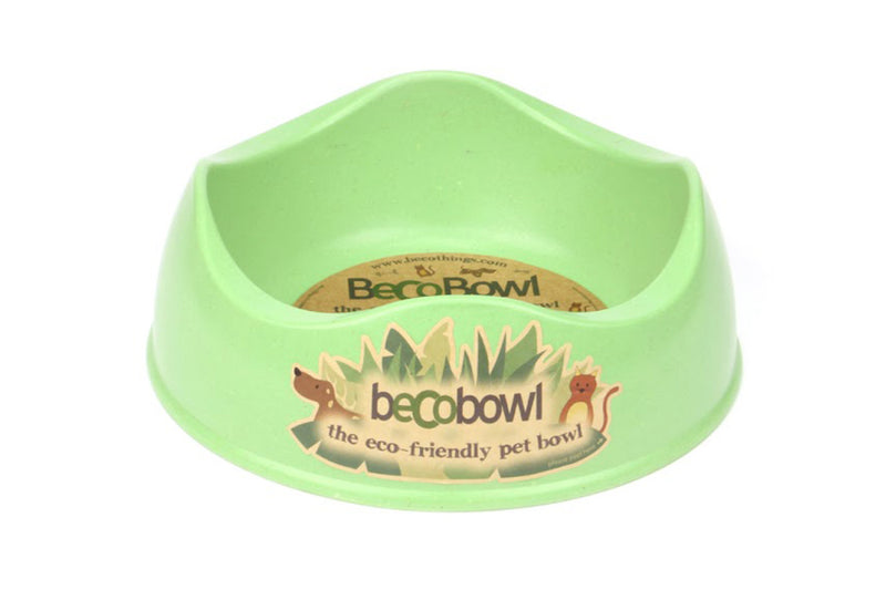 Dog Bowl - Beco Bowl Large 26cm - Green - 1.5L