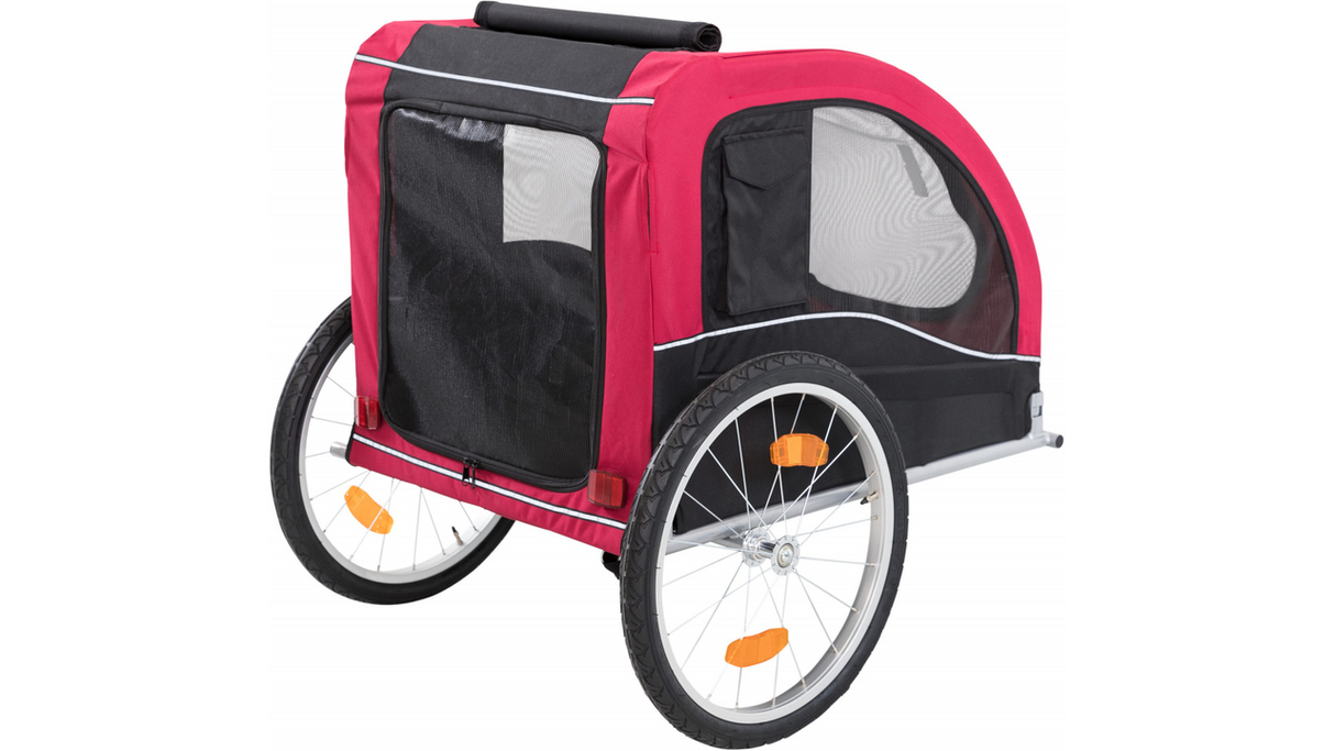 Stroller Conversion Kit for Trailer: transforms bicycle trailers into strollers, featuring quick-fix wheels and weather protection.