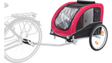 Stroller Conversion Kit for Trailer (Large) transforms bike trailers into versatile strollers with quick-fix wheels and weather protection features.