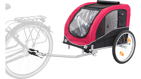 Stroller Conversion Kit for Trailer (Large) transforms bike trailers into versatile strollers with quick-fix wheels and weather protection features.