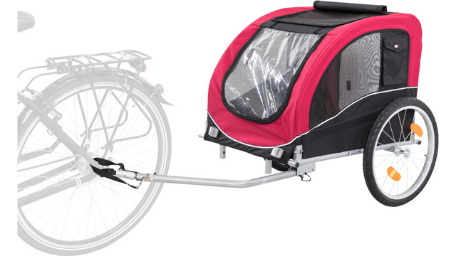 Stroller Conversion Kit for Trailer (Large) transforms bike trailers into versatile strollers with quick-fix wheels and weather protection features.