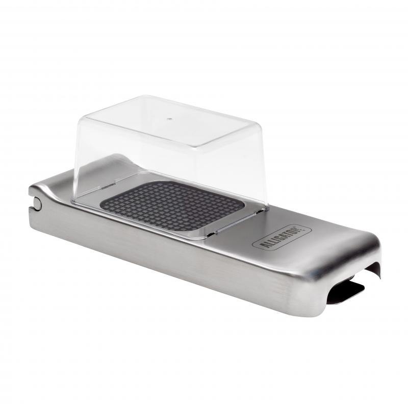 Alligator Chopper featuring stainless steel blades for precise, safe, and effortless chopping of fruits and vegetables.