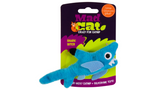 Quirky 16.1cm shark-shaped cat toy filled with catnip and silvervine for fun play and exercise.